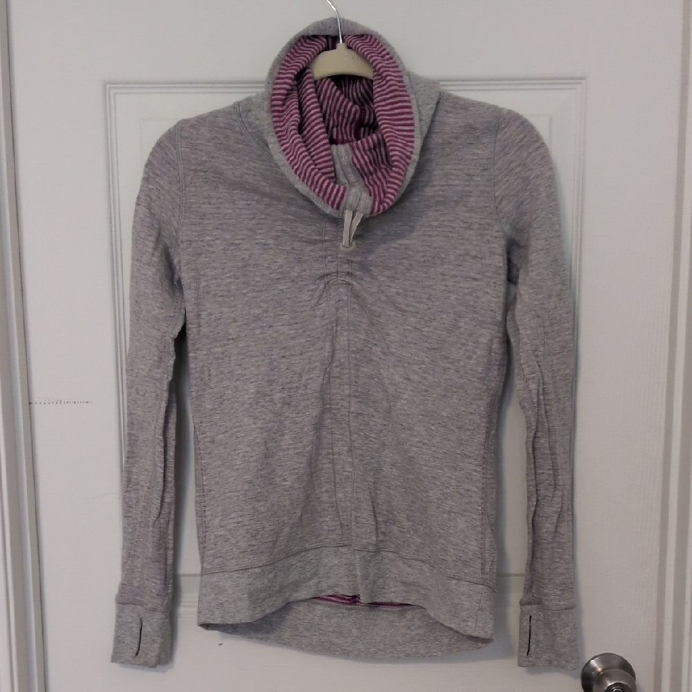 Lululemon Knit Cowl Neck Pullover
